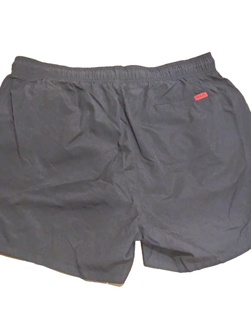nwot HUGO BOSS sz XL Mens Swimming trunks swim pool beach Shorts 3 pocket black